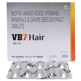 Buy VB7 Hair Tablet | 19 Minutes Delivery | Apollo Pharmacy