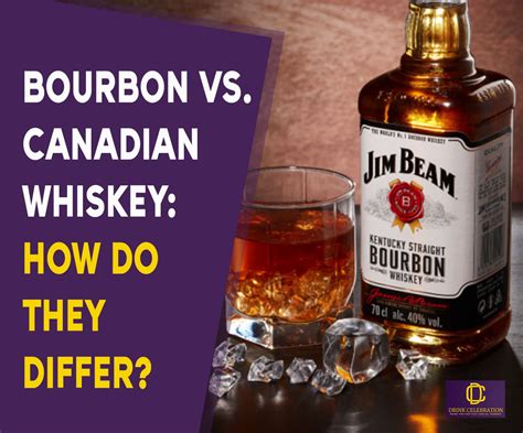 Bourbon vs Canadian Whisky - Difference and Comparison