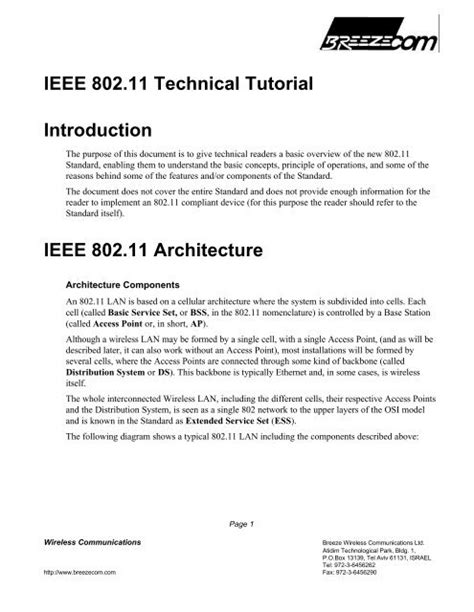 Image result for IEEE 802.11 Tutorial