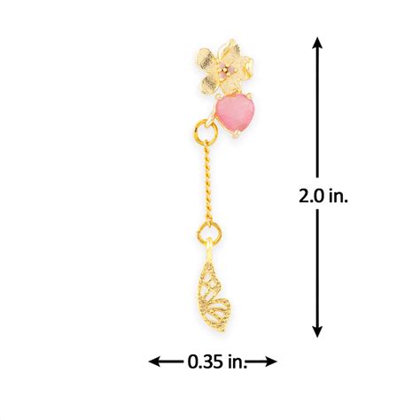 Love Paradise Butterfly Drop Earrings – VOYLLA