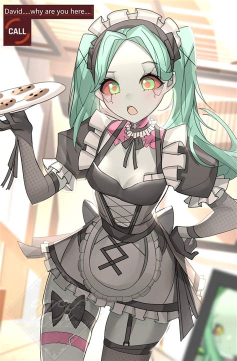 Rebecca in a maid outfit : r/Edgerunners