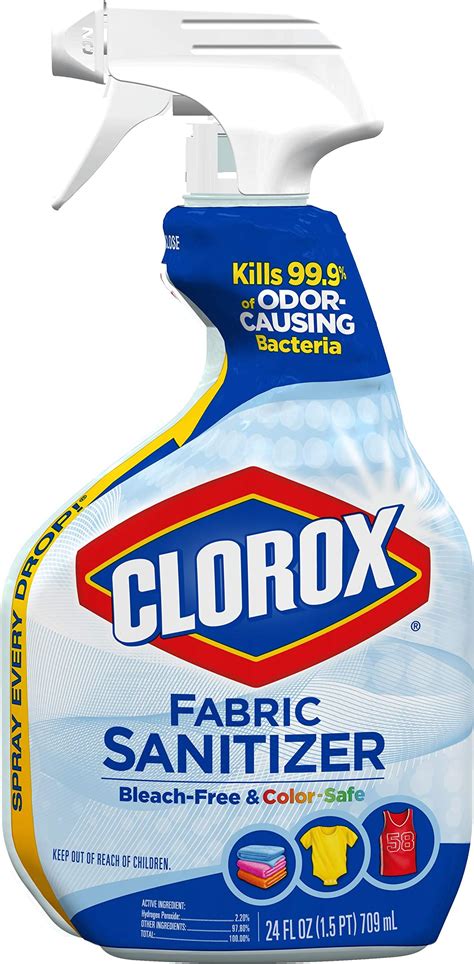 Amazon.com: Clorox Fabric Sanitizer Spray, 24 Ounces (Package May Vary ...