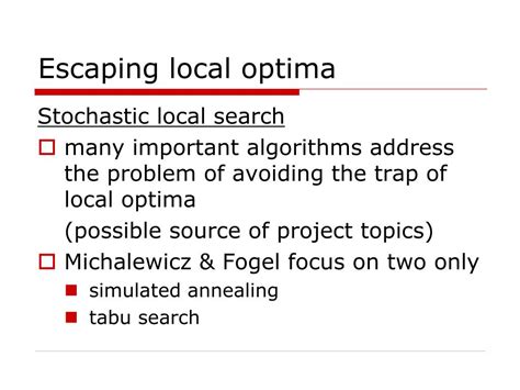 Local Optima Problem 的图像结果