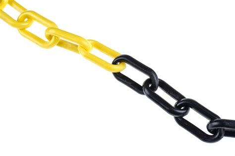 RS PRO | RS PRO Black & Yellow Polypropylene Chain Barrier | 503-685 | RS