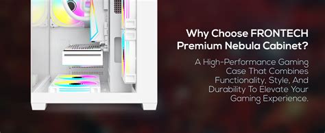Amazon.in: Buy Frontech Nebula Gaming Computer Cabinet | Mid-Tower PC ...