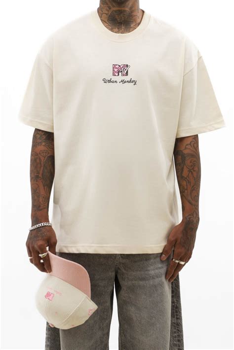 Buy MTV X Urban Monkey Lofi Oversized Tshirt Online – Urban Monkey®