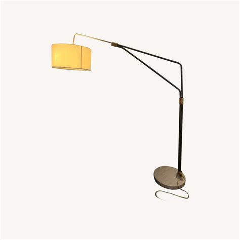 West Elm Overarching Shade Floor Lamp - AptDeco