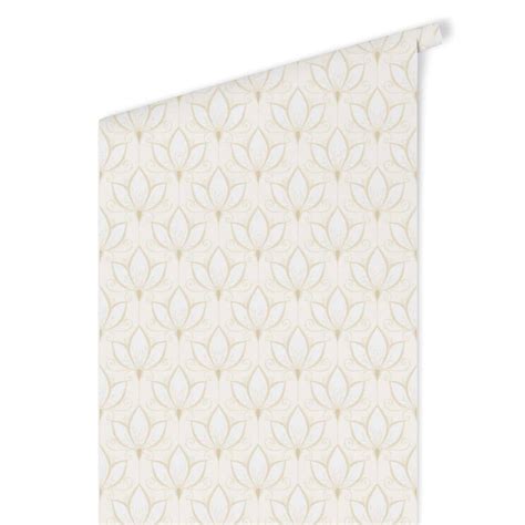 Photo Wallpaper Art Deco Flowers | wall-art.com