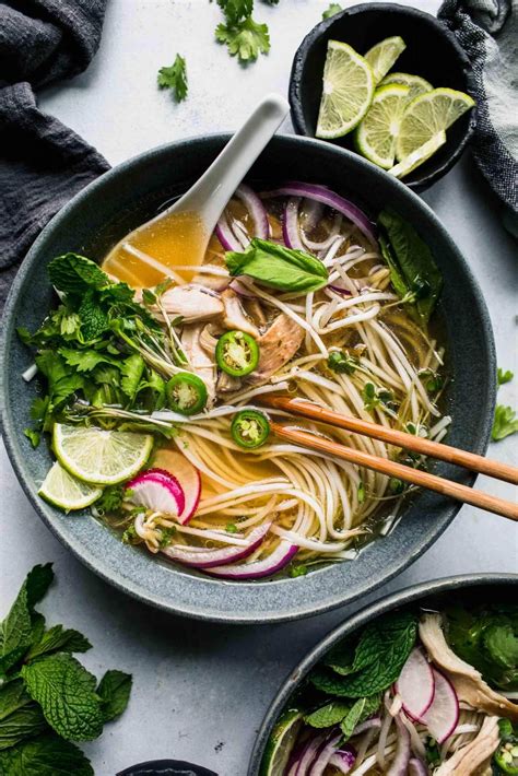 Instant Pot Chicken Pho (Vietnamese Pho Ga Recipe)
