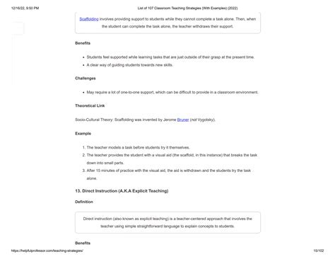 Image result for Teaching Examples