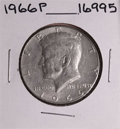 1966 P KENNEDY 40% SILVER HALF DOLLAR #16995 - For Sale, Buy Now Online ...