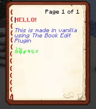 How OT Change Color of Text in Book in Minecraft Java 的图像结果