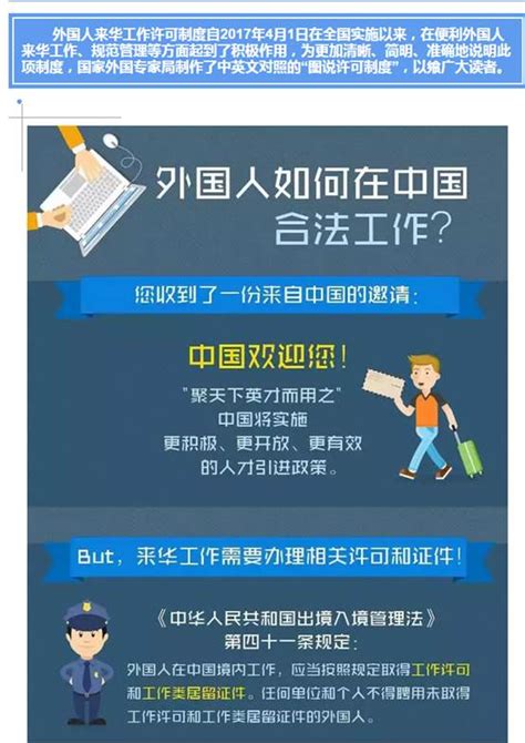 图说许可制度：外国人如何在中国合法工作