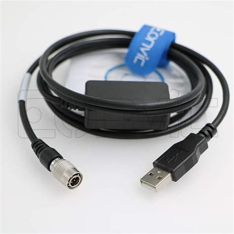 Buy Eonvic USB to 6pin Male Interface Transfer Data Cable for TOPCON ...