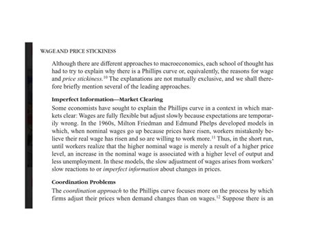 Wage and price stickiness - MACRO ECONOMICS - Studocu
