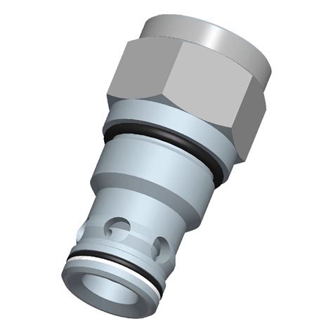 BUCHER HYDRAULICS, Screw-In, Screwdriver Adjustment, Cartridge Valve ...