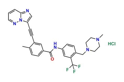 Ponatinib Hydrochloride | CAS No- 1114544-31-8 | NA