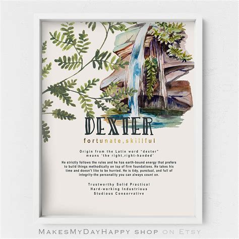 The Origin Of Name Dexter