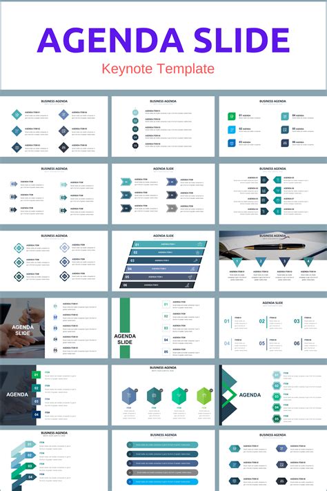 Agenda keynote templates 20 best design infographic templates – Artofit