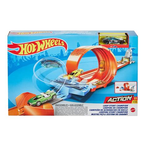 Hot Wheels Loop Stunt Champion Track Set — Toycra