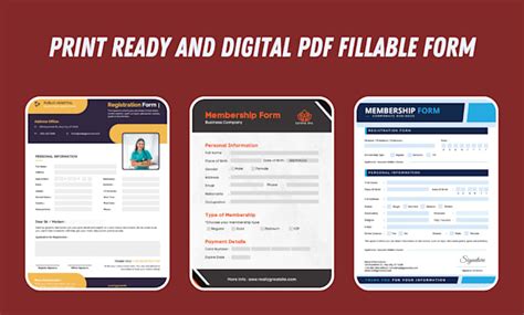 Image result for Fillable PDF Form Example