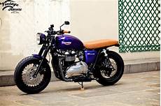 Triumph Cafe Racer Vintage by Racing Caf 232 Triumph Quot Bobbemir Quot By Vintage Racers Triumph Cafe Racer Vintage