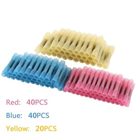 Buy 100/300 Pcs Electrical Wire Connectors Insulated Solder Sleeve Tube ...