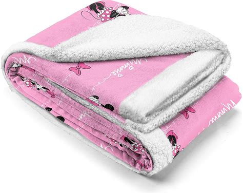 JayFranco Jay Franco Disney Minnie Mouse Sherpa Back India | Ubuy