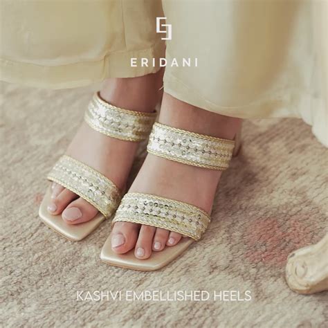 Kashvi Embellished Heel Sandals For Women