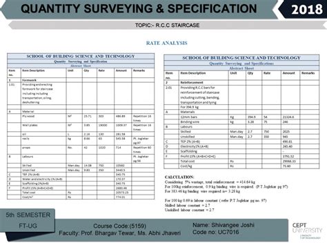 R.C.C STAIRCASE | CEPT - Portfolio