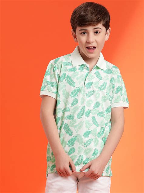 Lil Tomatoes Boys Cotton Polo T-shirt