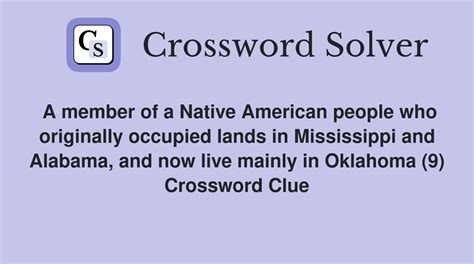 A member of a Native American people who originally occupied lands in ...