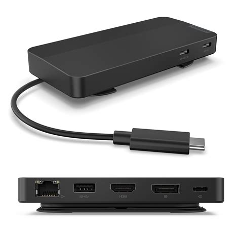 Snapklik.com : Lenovo USB-C Dual Display Travel Dock - 7 Ports
