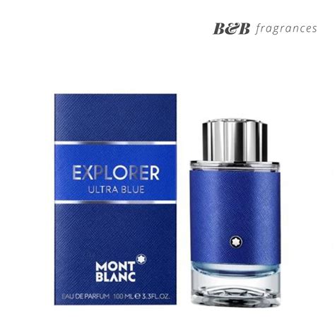 Mont Blanc Explorer Ultra Blue Eau De Parfum – Bottle and Bottle