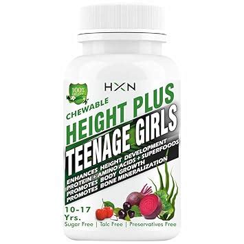 Buy HXN Height Growth Supplement For Girls With Increase Amino Acids ...