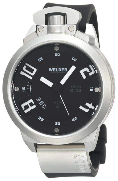 Welder Men's K24-3504 K24 Analog Electro-Mechanical Stainless Steel ...