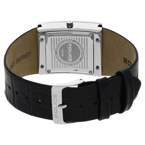 Buy Online Police Quartz Analog Black Dial Leather Strap Watch for Men ...