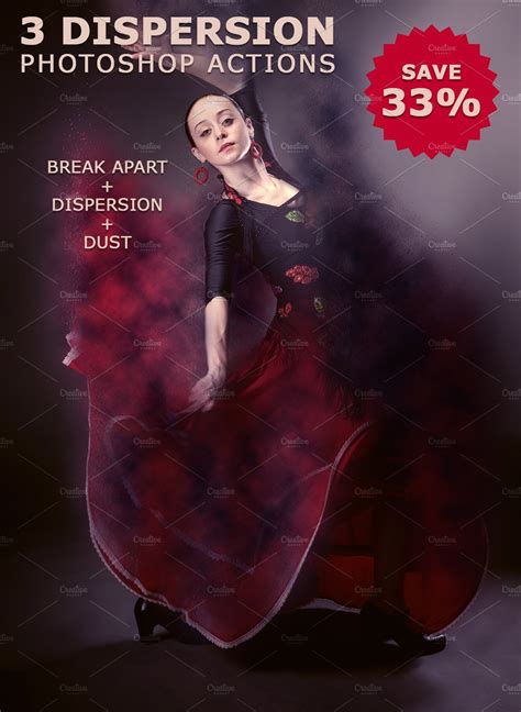 3 Dispersion Photoshop Action Bundle – MasterBundles