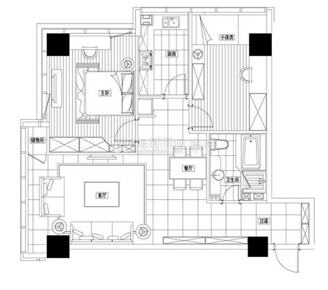 2019三居室户型图集锦赏析-房天下装修效果图