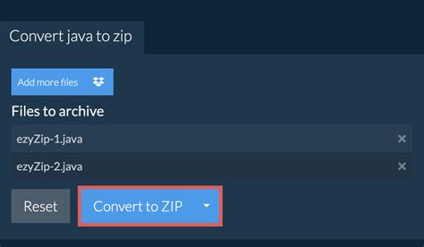 Image result for How to Convert Java Files in File Zip