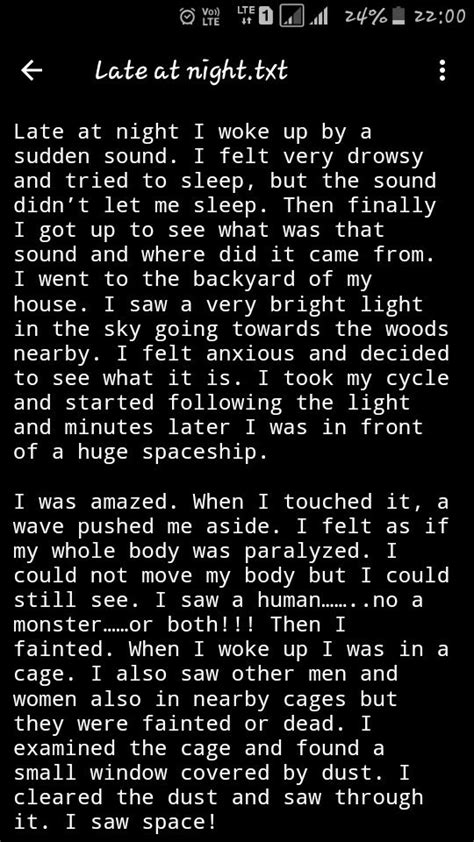 essay on an encounter with an alien 250 words - Brainly.in