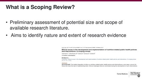 PPT - Various Review Types in Health Research PowerPoint Presentation, free download - ID:8944204