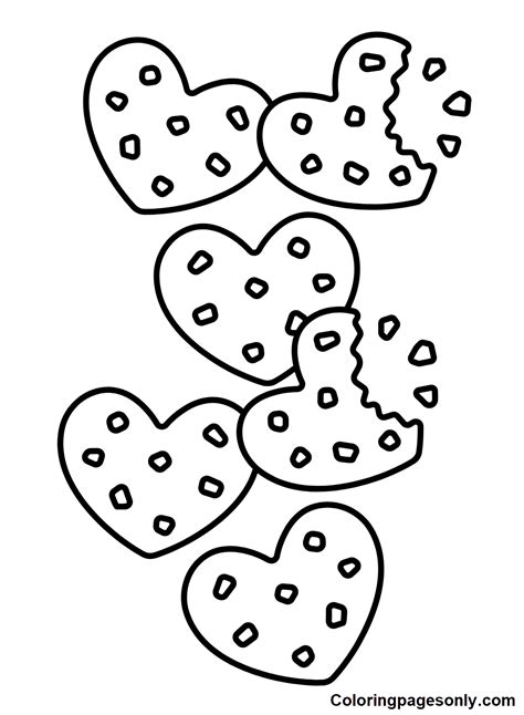 Cookie Coloring Pages - Coloring Pages For Kids And Adults