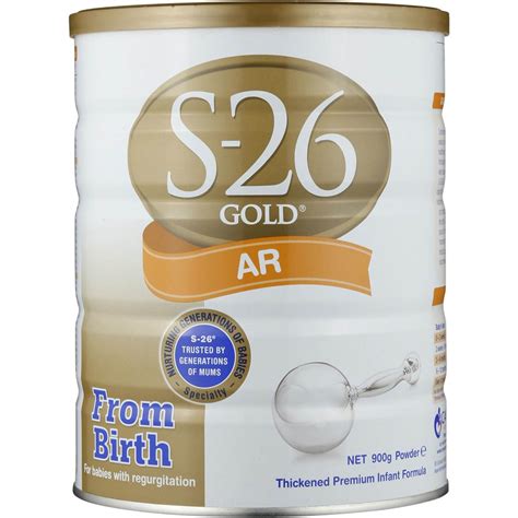 S26 Gold Ar Formula From Birth 900g | Woolworths
