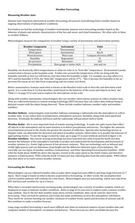 Image result for Weather Forecasting Methods