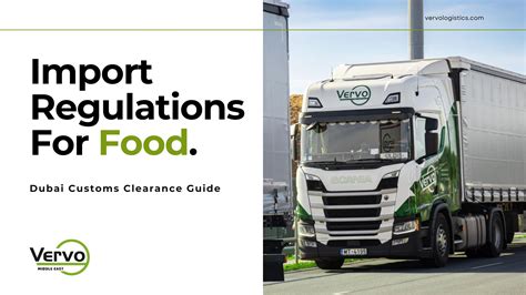 UAE's Customs for Food and Beverage Imports (Comprehensive Guide)