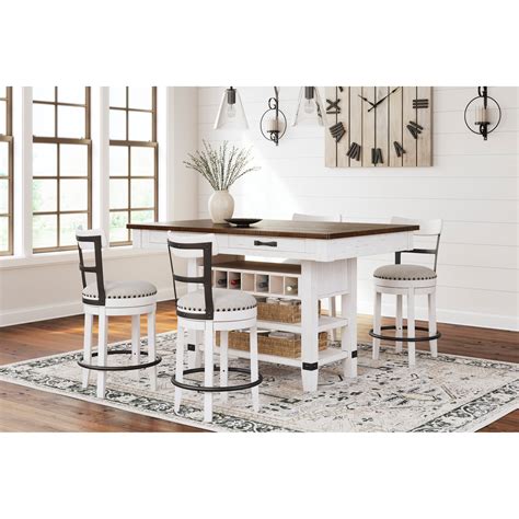 Ashley Signature Design Valebeck D546-32 Counter Height Dining Table ...