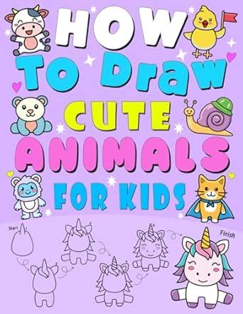 Buy How to Draw Cute Animals: 101 Step-by-Step Drawings of Cats & Dogs ...
