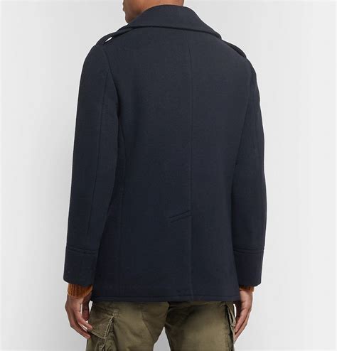 Polo Ralph Lauren - Wool-Blend Peacoat - Blue Polo Ralph Lauren