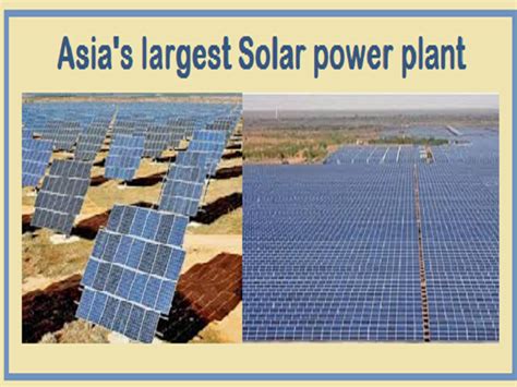 10 Facts about Asia's largest solar power plant